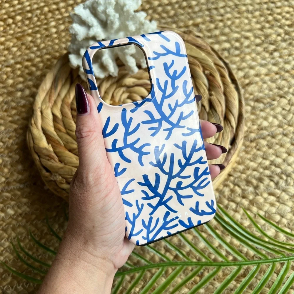 Tik tok vitals burgs Coral iPhone 13pro Case